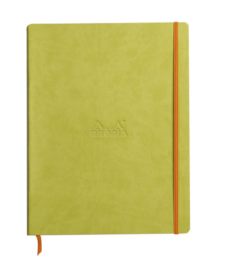 Rhodia Softcover Notebook - A4 - Anise Green - Lined